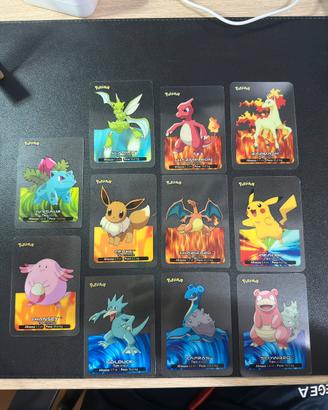Lotto lamincards pokemon italiane 1 generazione