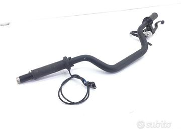 MANUBRIO CON MANOPOLE RISCALDATE E LEVA FRIZIONE Y