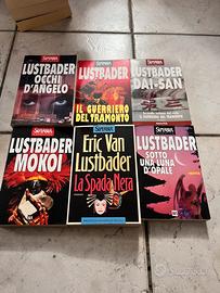 Lotto 6 libri Eric Van Lustbader Thriller e avvent
