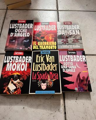 Lotto 6 libri Eric Van Lustbader Thriller e avvent
