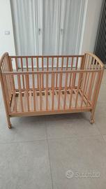 Lettino in legno Pali