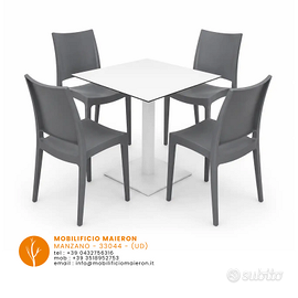 Tavolo e sedie per esterno design moderno Cod93E