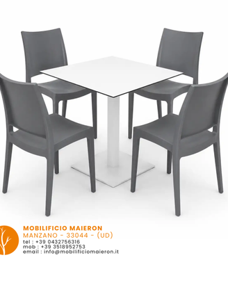 Tavolo e sedie per esterno design moderno Cod93E