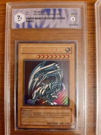 drago bianco occhi blu 