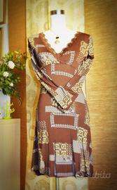 Abito donna vintage Y2K viscosa autunno/inverno