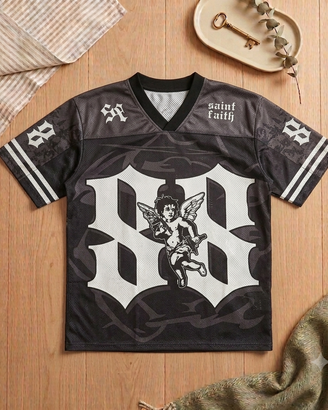 T-shirt Football Americana Saint Faith 88 – Stile