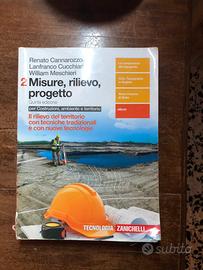 libro di topografia . MISURE, RILIEVO, PROGETTO.