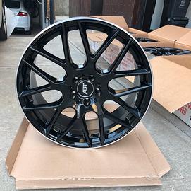 Set cerchi 19” NUOVI Gmp berghem black diamond lip
