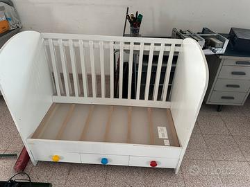Lettino bimbo con sponde