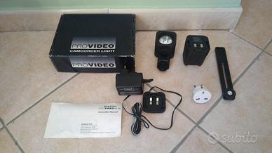 LAMPADA FARETTO MIRANDA PRO VIDEO VL20 VIDEOCAMERE