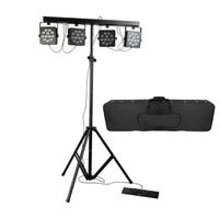 Barra Proel PLLEDKITHP 4 X 12 con borse e stativo