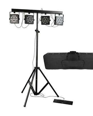 Barra Proel PLLEDKITHP 4 X 12 con borse e stativo