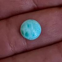 Cabochon larimar tondo