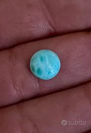 Cabochon larimar tondo
