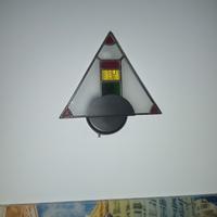 Lampadario da soffitta e applique da parete 