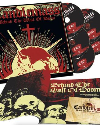Candlemass behind the wall of doom boxset cd dvd