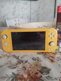 Nintendo switch lite con un piccolo difetto
