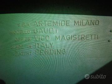 TAVOLO + SEI SEDIE VICO MEGISTRETTI PER ARTEMIDE