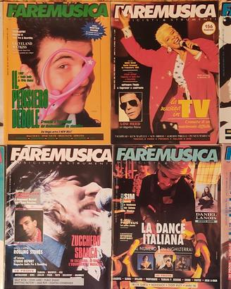 rivista Fare Musica annata completa 1989