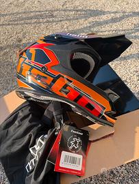 Casco HEBO Cross Enduro taglia L mai usato
