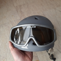 Casco rigido Protec e occhiali Salice