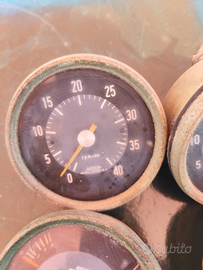 Strumentazione completa Jaeger per barca d'epoca