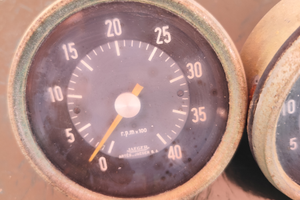 Strumentazione completa Jaeger per barca d'epoca