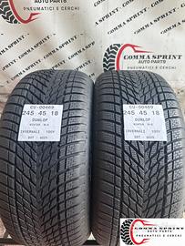 2 PNEUMATICI 245/45 R18 DUNLOP INVERNALI SEMINUOVE