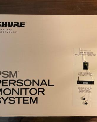 SHURE P3T + P3RA + SE215 BORSA GATOR DEDICATA