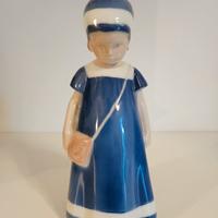 Statuetta Elsa con vestito Blu Royal Copenhagen 