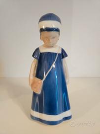 Statuetta Elsa con vestito Blu Royal Copenhagen 