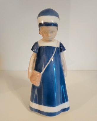 Statuetta Elsa con vestito Blu Royal Copenhagen 