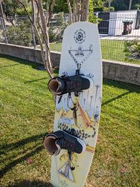 Tavola e scarponi wakeboard 