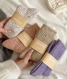 calze in cashmere invernali tg 36-40 