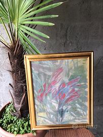 Quadro fiori rossi