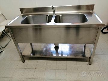 lavello inox completo