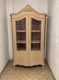 Vetrinetta barocca in stile Shabby