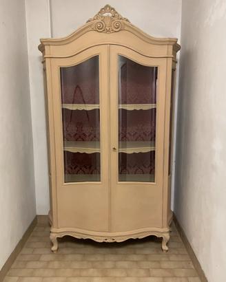 Vetrinetta barocca in stile Shabby