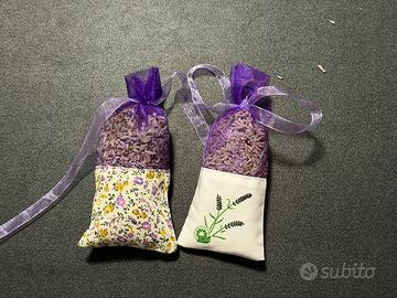 10 sacchetti di lavanda essiccata