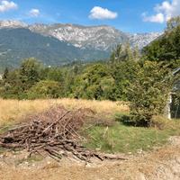 Casera a Chies d'Alpago, con 10.000m. di terreno