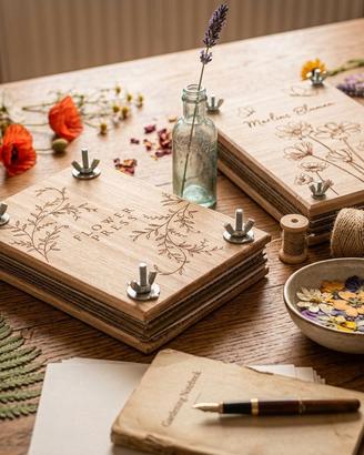 Pressa per Fiori in Legno Artigianale