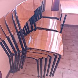 sedie da banco scuola