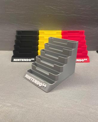 Espositore per 6 Giochi Nintendo 64 N64