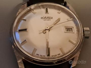 ROAMER SPORT SWISS OROLOGIO DA POLSO VINTAGE ORIGI