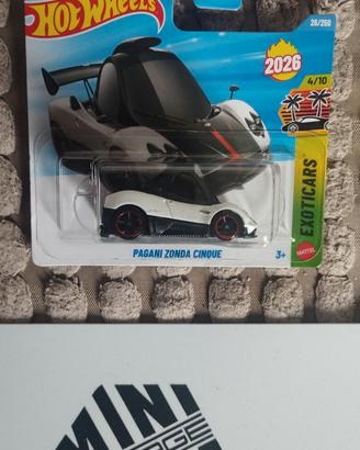 HOT WHEELS  PAGANI ZONDA TOONED 1/64