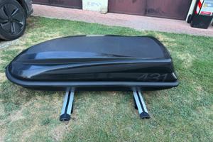 Baule tetto CAM 431 + barre Althura TORQUE 127