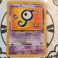 Carta Unown promo black star n. 38