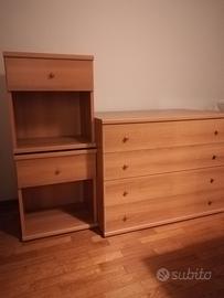 Armadio, comò e comodini