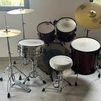 Batteria pearl vision SST rossa