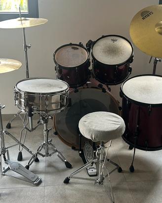Batteria pearl vision SST rossa